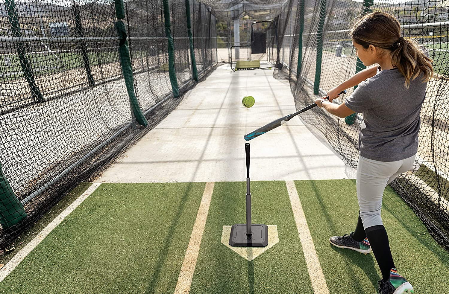 SKLZ Pro Elite Adjustable Height Baseball and Softball Batting Tee