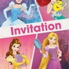 Partypro 59974 Disney Princess Invitation
