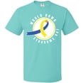 thumbnail image 3 of Inktastic World Down Syndrome Day with Yellow and Blue Ribbon T-Shirt, 3 of 5