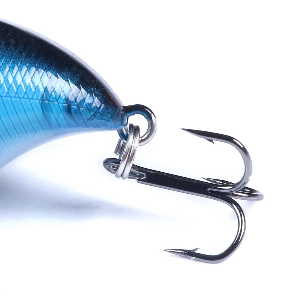 HENGJIA Fishing Lures, 10pcs Crankbaits Fishing Lure Set 7.5cm 11g Plopper Fishing Lure Bass Shallow Deep Dving Fishing Hard Baits for Bass Trout Freshwater and Saltwater