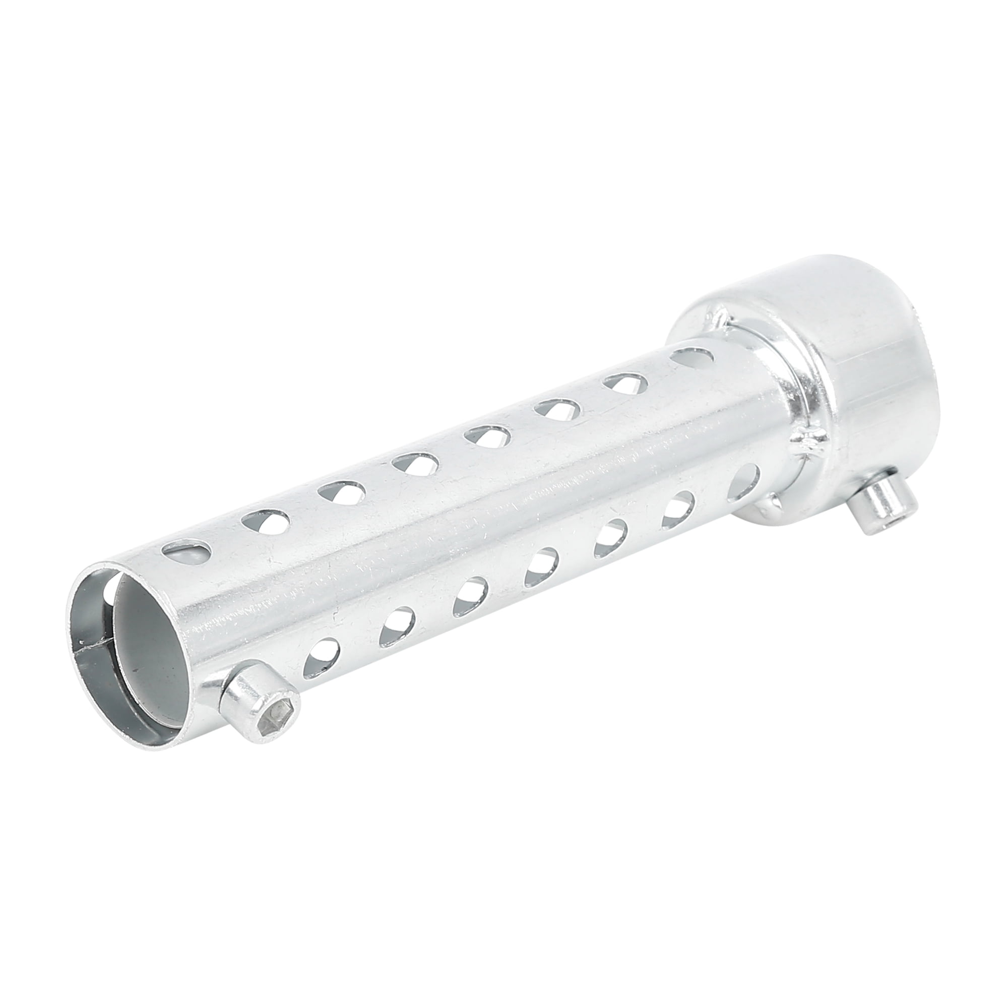 Unique Bargains 35mm Universal Exhaust Pipe Baffle Muffler Baffle for Motorcycle Silver