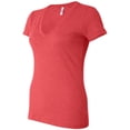 thumbnail image 3 of Bella + Canvas T-Shirt à Manches Courtes Col en V Profond pour Femmes, 3 of 6
