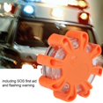 thumbnail image 3 of Qiilu Safety Emergency Light,Multi-function 8LED Roadside Warning Flashing Safety Emergency Light for Car / Boat, Road Emergency Light, 3 of 5