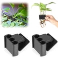thumbnail image 4 of Modern Minimalists Aquariums Clip On Shelf for Hydroponic Displays Providing Easy Installation on Tanks Border, 4 of 8