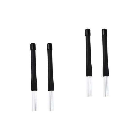 2 Pairs Rack Snare Drum Sticks Percussion Accessories Beginner Brush