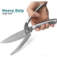 thumbnail image 2 of Kitchen Scissors Multi Purpose Kitchen Shears Premium 30CR13 Stainless Steel Large Heavy Duty Detachable Cutter General Use For Poultry,Food,Chicken,M, 2 of 5