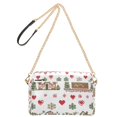 thumbnail image 2 of FORMRS Women Crossbody Purse with Chain Strap Vegan Leather Shoulder Handbag, Brown Nordic Christmas, 2 of 7