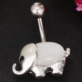 thumbnail image 3 of Piercings de de para mujer, colgante, anillos de inversos - Plata, 1.6mm Fernando Ombligo, 3 of 8