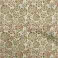thumbnail image 1 of oneOone Polyester Spandex Olive Green Fabric Floral Sewing Fabric By The Yard Printed Diy Clothing Sewing Supplies 56 Inch Wide, 1 of 4