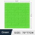 thumbnail image 2 of Gray 70x77cm PE Foam Self Adhesive 3D Wall Stickers Wallpaper, 2 of 7