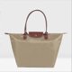 thumbnail image 5 of Classic solid color women's oxford cloth shopping bag nylon shoulder handbag foldable storage bag women's waterproof handbag szfh, 5 of 5