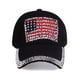 thumbnail image 4 of Sombrero de protección solar Qarigey con correa ajustable gorra de béisbol Multicolor Denim, 4 of 6