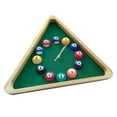 thumbnail image 1 of pitrice Horloge Murale Triangulaire de Billiard pour Bar Café, 1 of 2