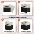 thumbnail image 5 of Ornavo Storage Bins Set of 6 13 x 15 x 13 Multi-Color Storage Chest Pack, 5 of 6