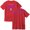 Red, variant on Rhea Ripley Merch Cotton T-Shirt Women Men Fashion Crewneck Short Sleeve Tee