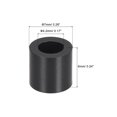 thumbnail image 2 of Uxcell ABS ID 4.2mm OD 7mm Length 6mm Round Spacer Black 300 Pack, 2 of 5