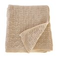 thumbnail image 2 of Mlkoz Throw Blanket Clearance, Chunky Knit Blanket Throw Hand Knitted Throw Blanket Soft Thick Yarn Cable Knit Blanket Cute Rope Knot Crochet Throw Blankets For Couch Bed Sofa, Birthday Gifts, 2 of 6