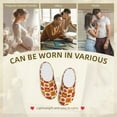 thumbnail image 7 of Lsque Pumpkin Plaid Pattern Womens Comfort Cotton on Scuff With Memory Foam and Anti-skid Sole Slipper-40/41, 7 of 7
