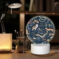 thumbnail image 6 of Pofeuu Retro Forest Animals Print LED Christmas Night Light Lamp Base Gift DIY 3D Clear Acrylic Blank Engrave Sheets for Room Cafe Bar Birthday Party Decoration, 6 of 9