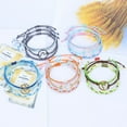 thumbnail image 3 of 2 sets String Bracelets Rope Bracelets Summer Beach Anklets for Women Men Teen Girls Valentine's Day, 3 of 5