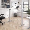 thumbnail image 1 of Pemberly Row 60W Adjustable Standing Desk in White - Engineered Wood, 1 of 7