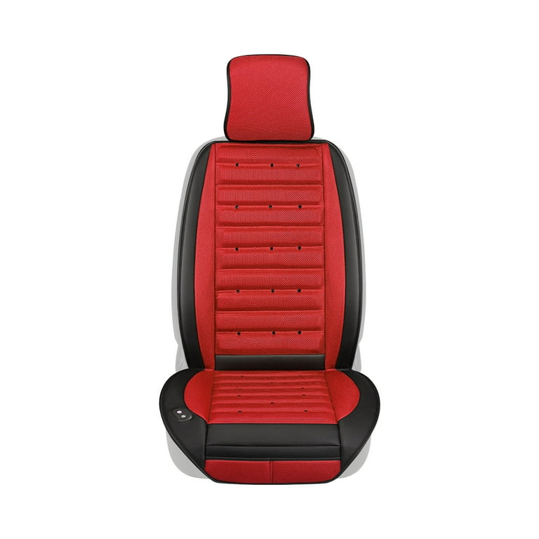 12V Car Summer Cool Auto Air Seat Cushion With 16 Fan Massage