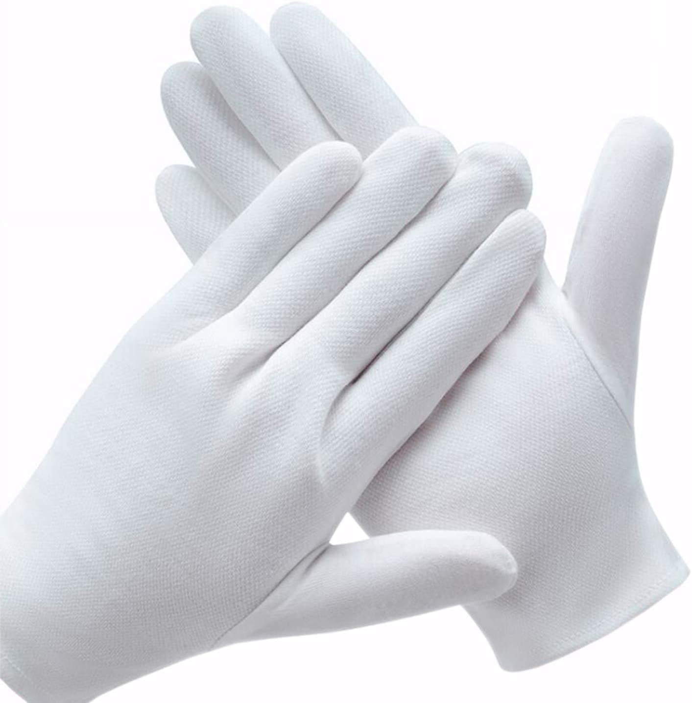 Gants en coton blanc à 3 paires pour les mains Togo