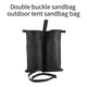 thumbnail image 3 of Weight Bag 30Kg / 1058.22Oz Cojinete Máximo Carpa Bolsa De Arena Doble Barril Marquesina Pierna Base De Arena Rellenable Bolsa De Pies Con Peso Bolsa De Arena Universal Guardurnaity OD005032-00, 3 of 7