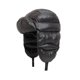 thumbnail image 5 of Gorro cálido de invierno para mujer, ajustable, con orejeras, moderno, decorativo, suave y cálido. Negro, 5 of 9