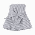 thumbnail image 4 of TOWED22 Toddler Baby Summer Soft Breathable Sun-Hat UPF 50+ Wide-Brim Bucket-Hats with Chin Band(Navy,4-6 Y), 4 of 4
