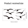 thumbnail image 4 of Adhesivos de pared de PVC con silueta de gaviota y pájaro volador, 4 of 4