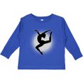 thumbnail image 3 of Inktastic Ballet Dancer Silhouette Ballerina Girls Long Sleeve Toddler T-Shirt, 3 of 5