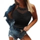 thumbnail image 1 of Camiseta de Tirantes de para Mujer, Sin Mangas, de Verano, Transpirable, Elegante, Informal, Ideal para Vacaciones en Climas Cálidos Negro M, 1 of 5