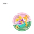 thumbnail image 1 of B Festive Disposable Salad Plates For Holiday Parties And Celebratory Gatherings Small Paper Plates For Festive Snacks And Meals, 1 of 7