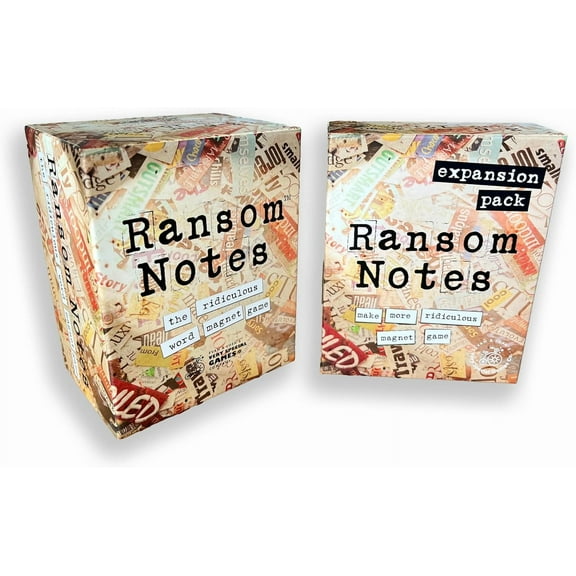 Ransom Notes - The Ridiculous Word Magnet Party Game, 3 Players