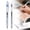2 Color, variant on Bulk Pens Ballpoint, Smooth Writing pens with Soft Grip, Retractable Black Ink Pen, Point 0.5mm Pens for Journaling, Box of Pen Office Supplies for Stud ent Note Taking Black 1Pcs