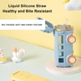 thumbnail image 2 of Portable Water Cup In Bus Shape With Car Straw, Leak-proof And Portable, Kids Water Bottle, 2 of 5