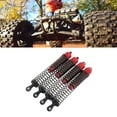 thumbnail image 4 of 1/10 Scale RC Shock Absorbers, Aluminum Alloy Oil Damping System 4 Pack Set for Off Road Crawling and High Speed Racing Performance Upgrade, 4 of 7