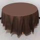 thumbnail image 5 of JINESXIAO Ofertas del día: 1 paquete de manteles circulares de 84 pulgadas, disponibles en nueve colores, con fundas de poliéster para mesa redonda, lavables y resistentes a manchas y arrugas., 5 of 8
