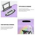 thumbnail image 4 of Kuromi and My Melody Travel Luggage Cover Suitcase Protector Anti Scratch Suitcase Cover Washable Baggage Covers, 4 of 7