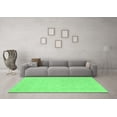 thumbnail image 3 of Ahgly Company Indoor Round Oriental Emerald Green Traditional Area Rugs, 4' Round, 3 of 4