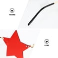 thumbnail image 2 of 1 par de gafas de fiesta de moda irregulares con forma de estrella, 2 of 6