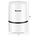 thumbnail image 2 of Costway Mini Ionic HEPA Air Purifier W/2pcs 3-in-1 Composite HEPA Filter Nightlight, USB, 2 of 10