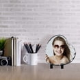 thumbnail image 3 of OULII 1 Set Heart-Shaped Picture Frame White Limestone Memory Preservation Giving Families, 3 of 8