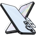 thumbnail image 7 of for Samsung Galaxy A35-5G Case: Clear Protective Phone Cases Slim Transparent Anti Yellowing Cover Rugged Shockproof Military Grade Drop Protection Tough Sturdy 6.6 Inch Clear Black, 7 of 7