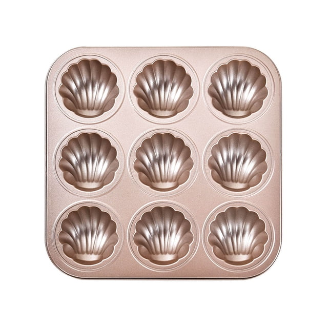 TIMIFIS Baking pan Non Stick Coating 9-piece Cake Cake Baking Pan Household DIY Baking kitchen gadgets Kitchen Gadgets