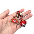 thumbnail image 5 of 20 piezas de accesorios para zapatos de fútbol (B), accesorios para zapatos de dibujos animados, utilizados para zapatos perforados, pulseras, fiestas, decoración de bricolaje., 5 of 5