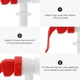 thumbnail image 4 of MasteelfCA 10 Pcs Robinet de Remplacement Sans Fuite Robinet en Plastique pour Distributeur de Boissons, 4 of 8