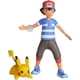 thumbnail image 1 of Pokemon Figura de Acción Ash 4.5 in y Pikachu 2in Pokémon 1, 1 of 4