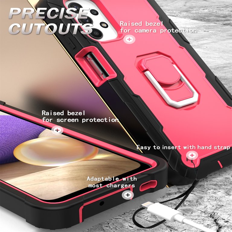 Galaxy S21 Case,Marrkey Full Body Protective Cover Heavy Duty Shockproof  [Tough Armour] Aluminum Alloy Metal Case with Silicone Built-in Screen